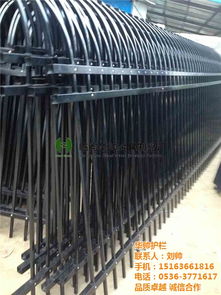 鑫帅护栏 金属围墙护栏高清大图鉴赏与工厂应用解析